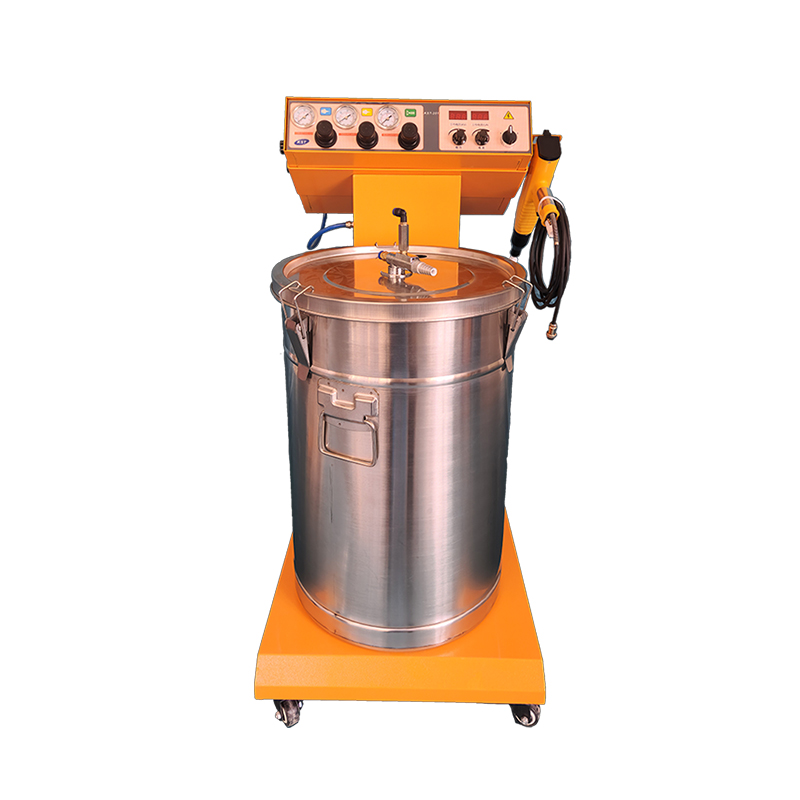 KST-201 Dual digital display electrostatic powder coating machine
