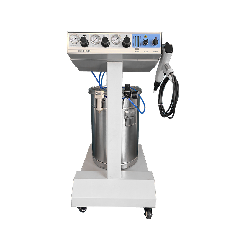 SMS-688 LED High power electrostatic powder coating machine